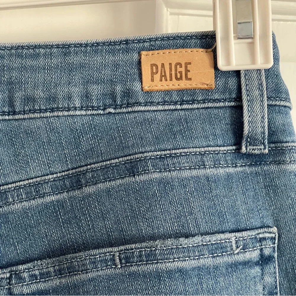 PAIGE Hoxton Crop High Rise Skinny Jeans, Size 29, EUC - Picture 11 of 11